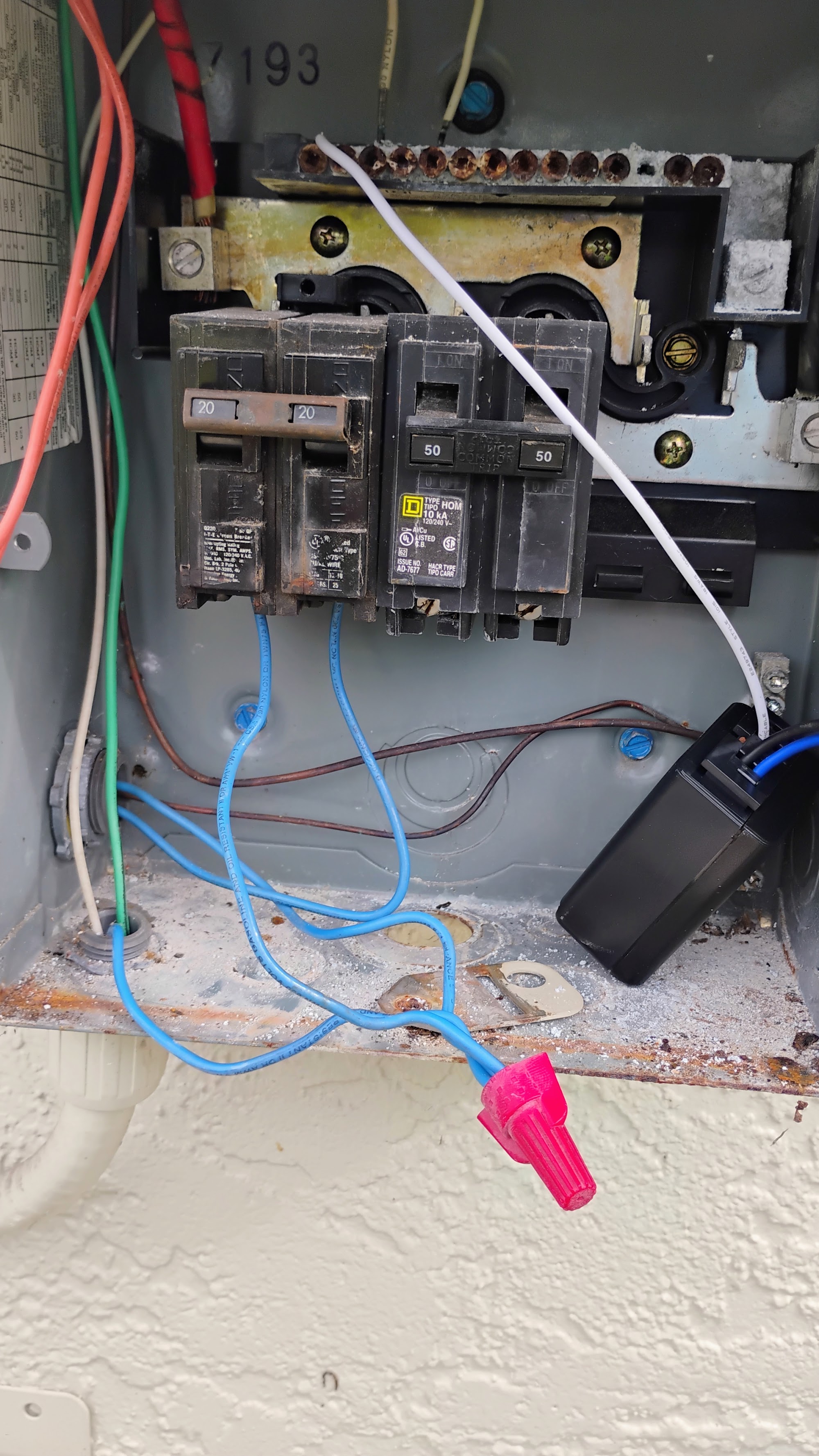 Electrical panel repair