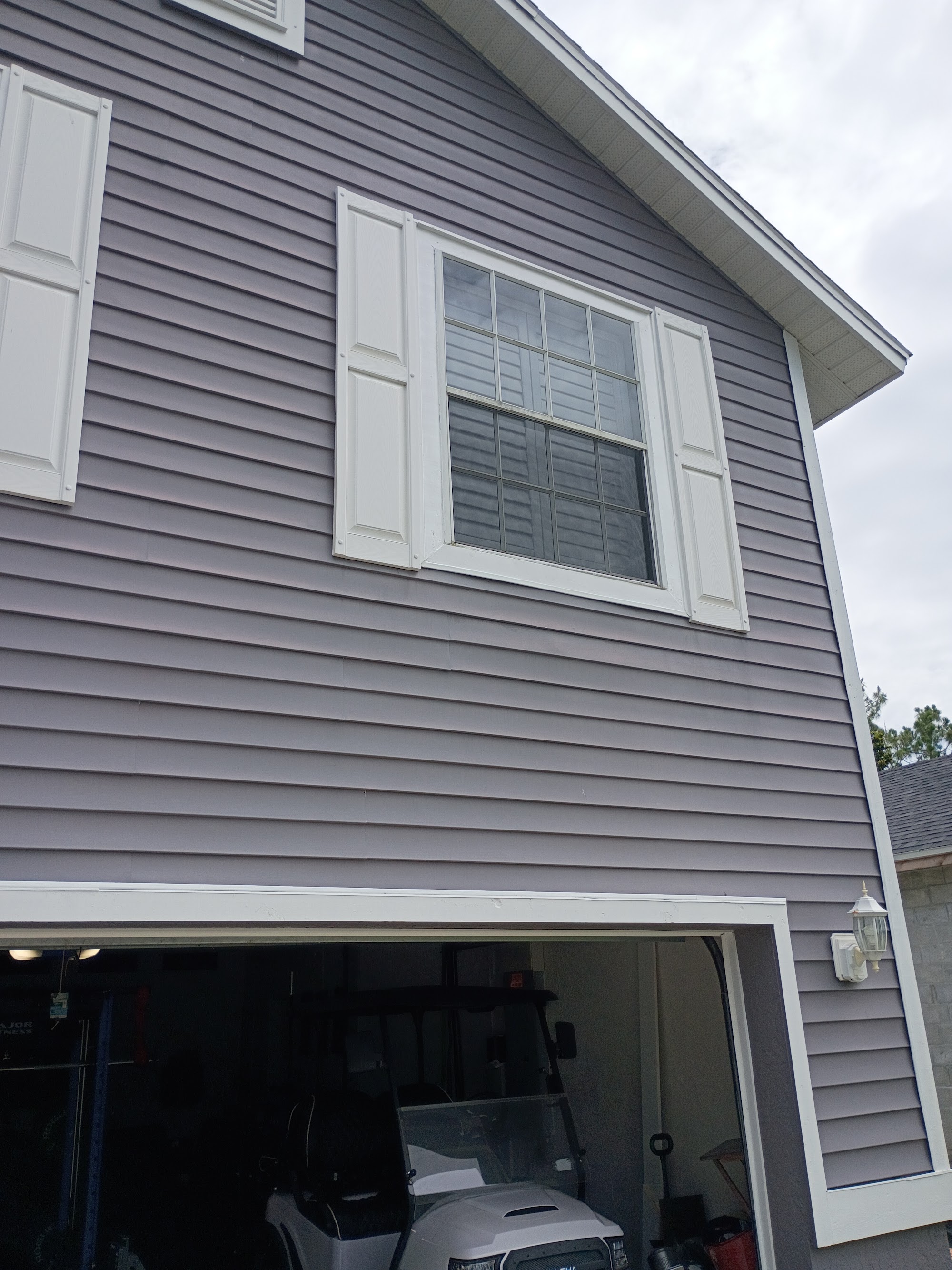 Exterior siding and shutters